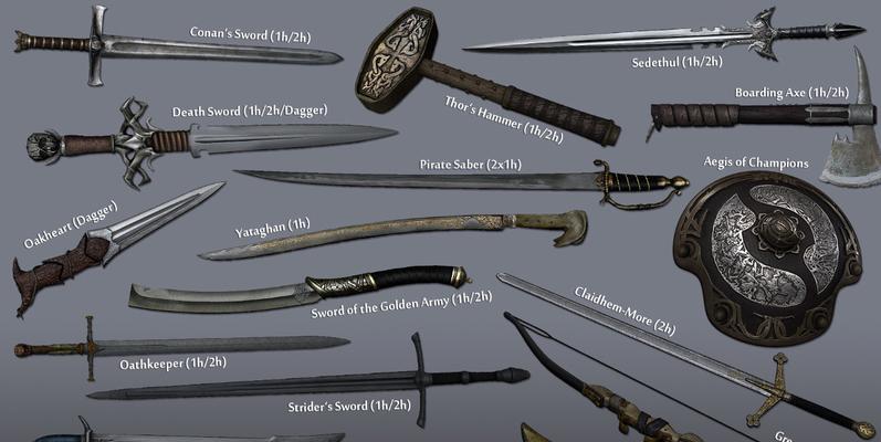 《以上古卷轴5》中十大值得收藏的武器（游戏中具有强大伤害力的武器及其使用方法）  第3张