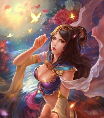 《三国诛将录》中的小乔——曹操的情敌（游戏角色分析及技能运用）  第3张