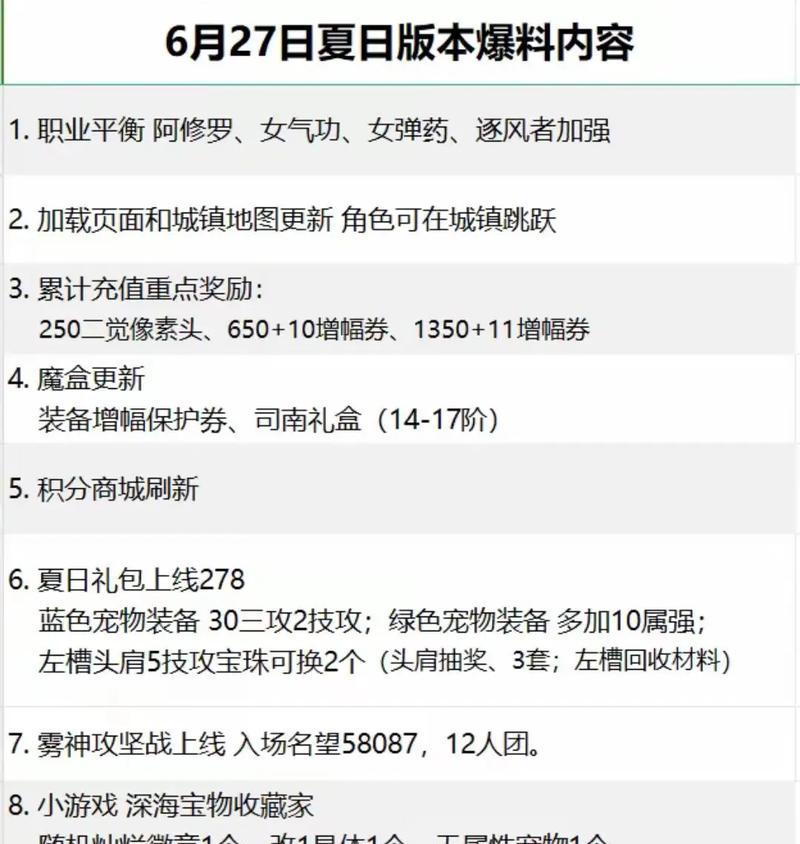 地下城手游8月15号更新内容有哪些？  第1张