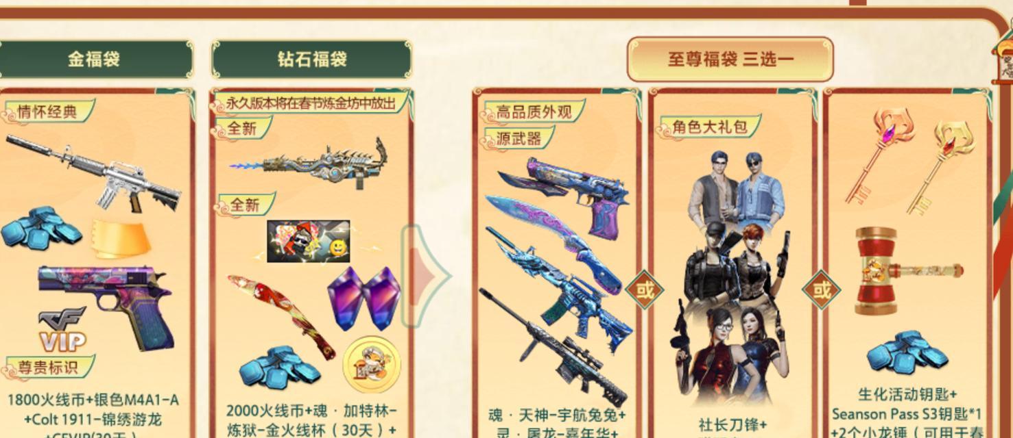 春节期间cf手游打折活动有哪些？价格是多少？  第1张